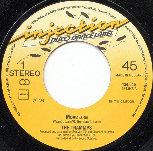 The Trammps : Move (7", Single)