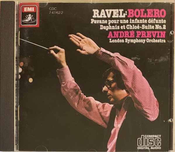 Maurice Ravel  /  London Symphony Orchestra, André Previn : Boléro • Daphnis Et Chloé • Pavane (CD, Album, RE)