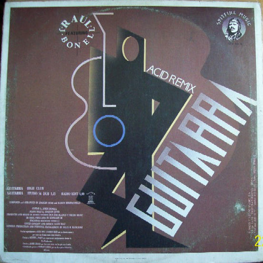 Raúl Orellana : Guitarra (Acid Remix) (12", Maxi)