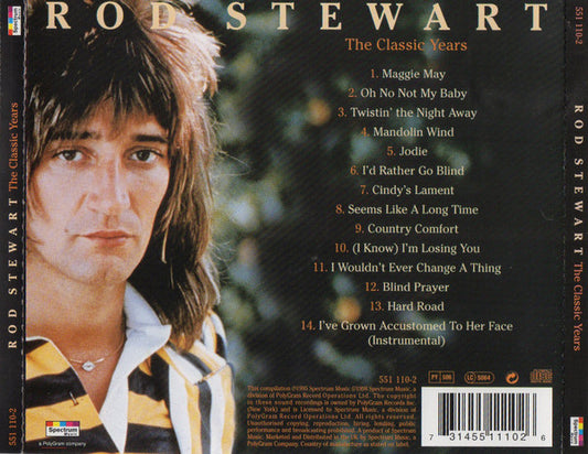 Rod Stewart : The Classic Years (CD, Comp)