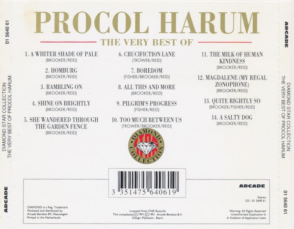 Procol Harum : The Very Best Of (CD, Comp)