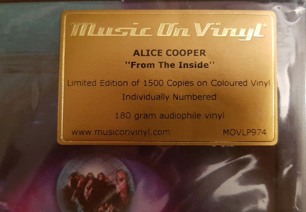 Alice Cooper (2) : From The Inside (LP, Album, Ltd, Num, RE, 180)