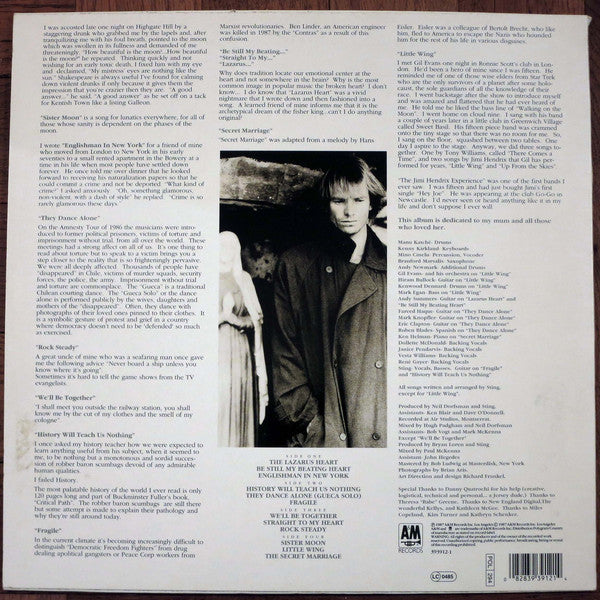 Sting : ...Nothing Like The Sun (2xLP, Album)