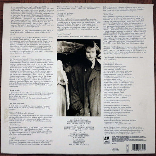 Sting : ...Nothing Like The Sun (2xLP, Album)