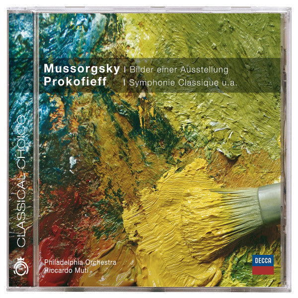 Modest Mussorgsky, Sergei Prokofiev, The Philadelphia Orchestra, Riccardo Muti : Bilder Einer Ausstellung, Symphonie Classique U.a. (CD, Comp)