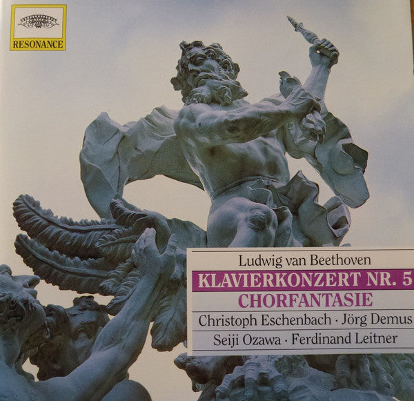Ludwig van Beethoven, Christoph Eschenbach · Jörg Demus, Seiji Ozawa, Boston Symphony Orchestra, Ferdinand Leitner : Klavierkonzert Nr. 5 - Chorfantasie (CD, Comp, RM)