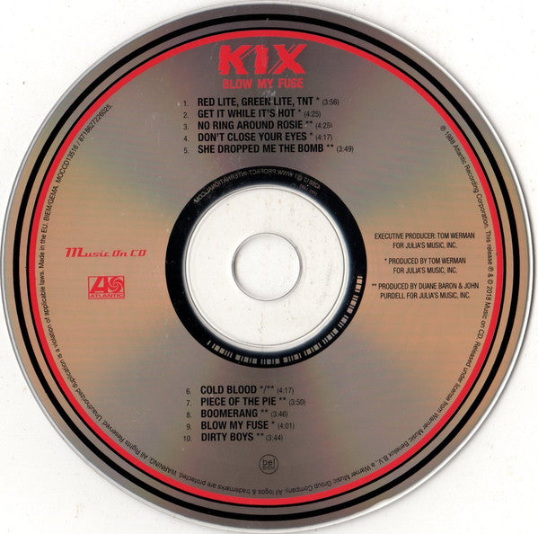 Kix (3) : Blow My Fuse (CD, Album, RE)
