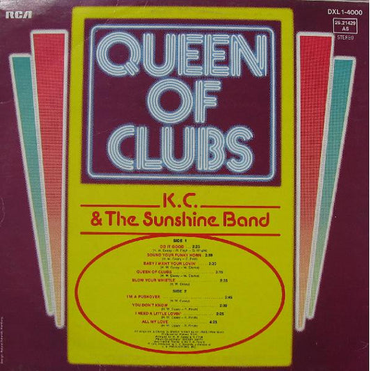 KC & The Sunshine Band : Queen Of Clubs (LP, Album)