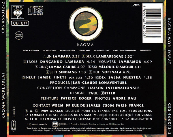 Kaoma : Worldbeat (CD, Album)