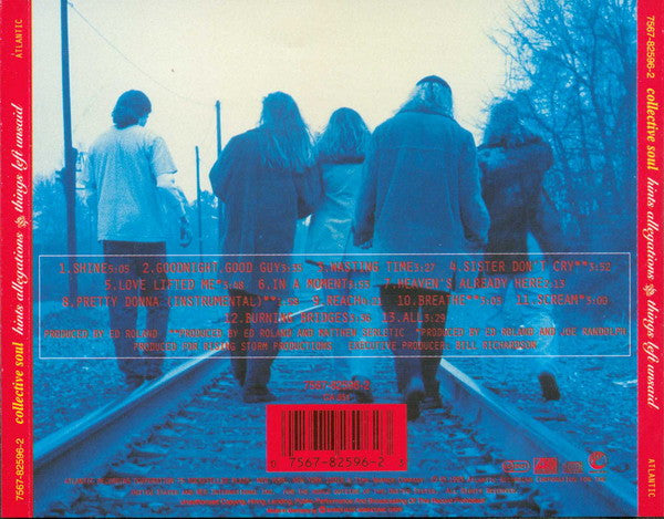 Collective Soul : Hints Allegations And Things Left Unsaid (CD, Album, RE, RP, But)