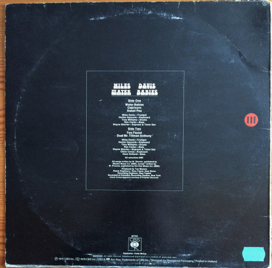 Miles Davis : Water Babies (LP, Album)