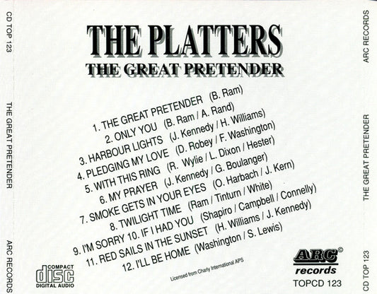 The Platters : The Great Pretender (CD, Comp)