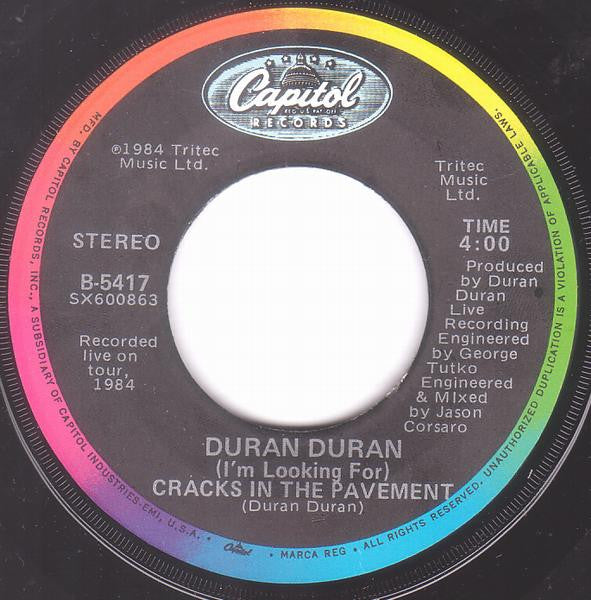 Duran Duran : The Wild Boys (7", Single, Win)