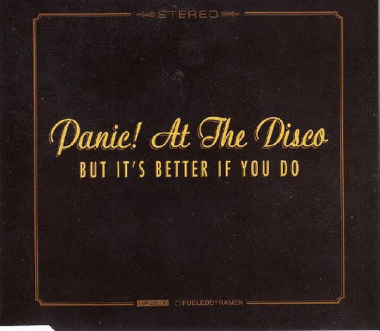 Panic! At The Disco : But It's Better If You Do (CD, Single, Promo)