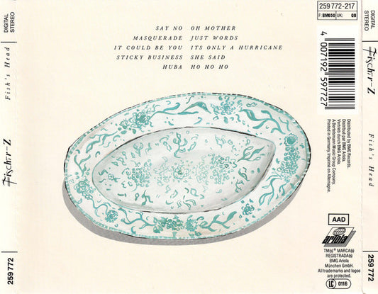 Fischer-Z : Fish's Head (CD, Album)
