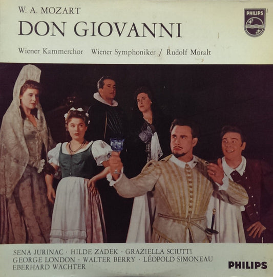 Wolfgang Amadeus Mozart : Don Giovanni (LP, Mono)