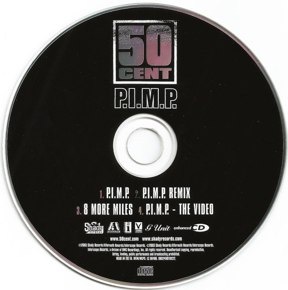 50 Cent : P.I.M.P. (CD, Maxi, Enh)