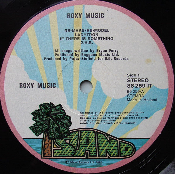 Roxy Music : Roxy Music (LP, Album)