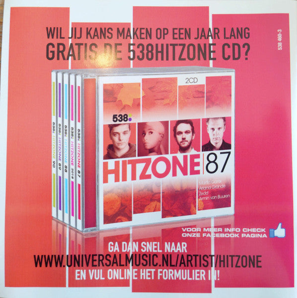 Various : 538 - Hitzone 87 (2xCD, Comp)