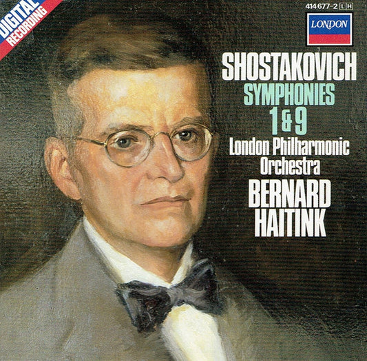 Dmitri Shostakovich, London Philharmonic Orchestra, Bernard Haitink : Symphonies 1 & 9 (CD, Album)
