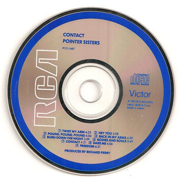 Pointer Sisters : Contact (CD, Album, Mad)