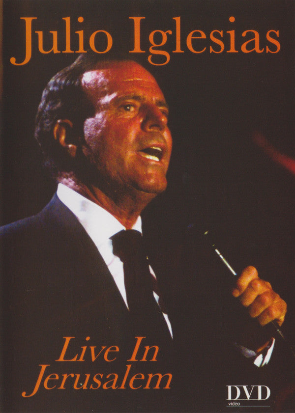 Julio Iglesias : Live In Jerusalem (DVD-V, Unofficial, PAL)