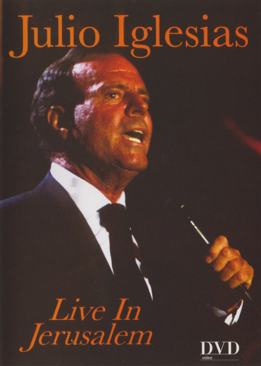 Julio Iglesias : Live In Jerusalem (DVD-V, Unofficial, PAL)