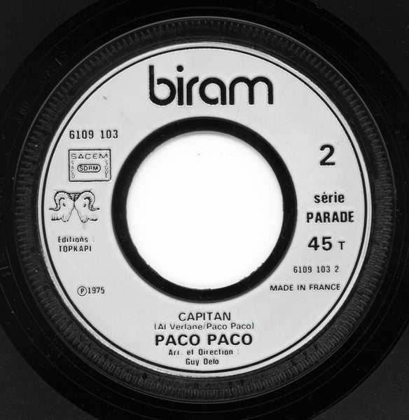 Paco Paco : Linda Se Va (7", Single)