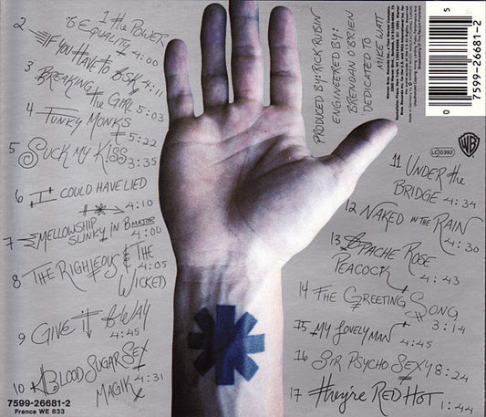Red Hot Chili Peppers : Blood Sugar Sex Magik (CD, Album, RP)