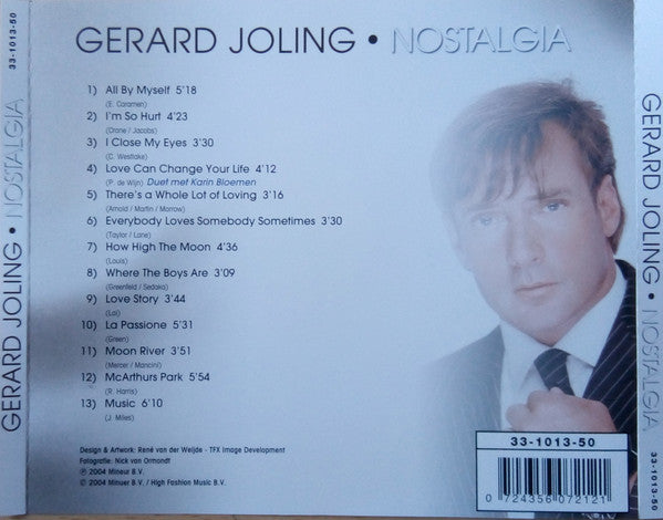 Gerard Joling : Nostalgia (CD, Album)