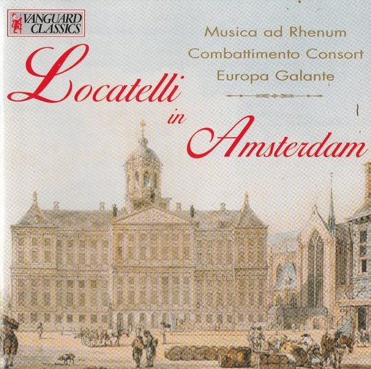Musica Ad Rhenum, Combattimento Consort Amsterdam, Europa Galante : Locatelli In Amsterdam (CD, Comp)