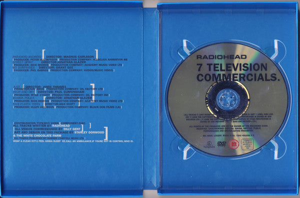 Radiohead : 7 Television Commercials (DVD-V, RE, PAL, SECAM)