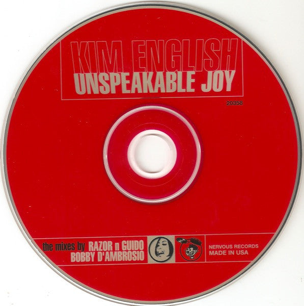 Kim English : Unspeakable Joy (CD, Maxi)