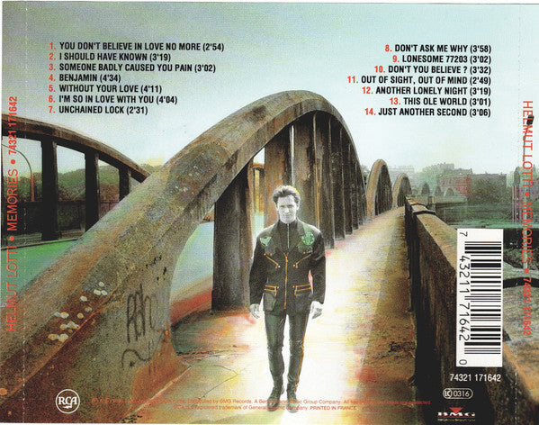 Helmut Lotti : Memories (CD, Album)