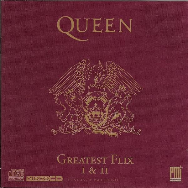 Queen : Greatest Flix I & II (2xVCD, Comp, NTSC, PAL, SECAM)