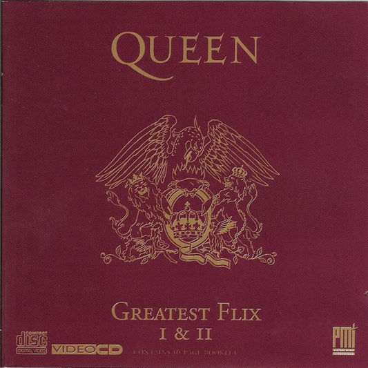 Queen : Greatest Flix I & II (2xVCD, Comp, NTSC, PAL, SECAM)