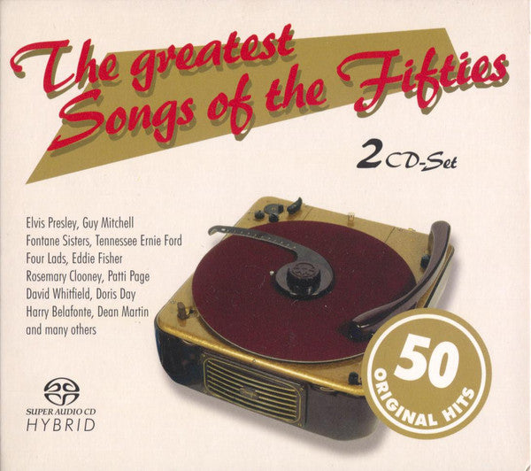 Various : The Greatest Songs Of The Fifties (SACD, Hybrid, Multichannel, Comp)