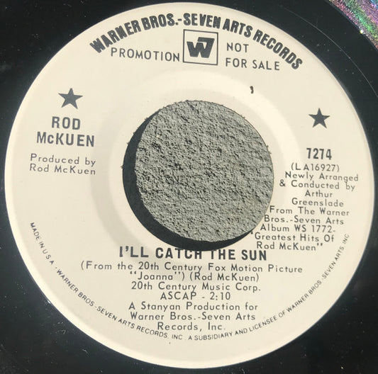 Rod McKuen : I'll Catch The Sun (7", Promo)