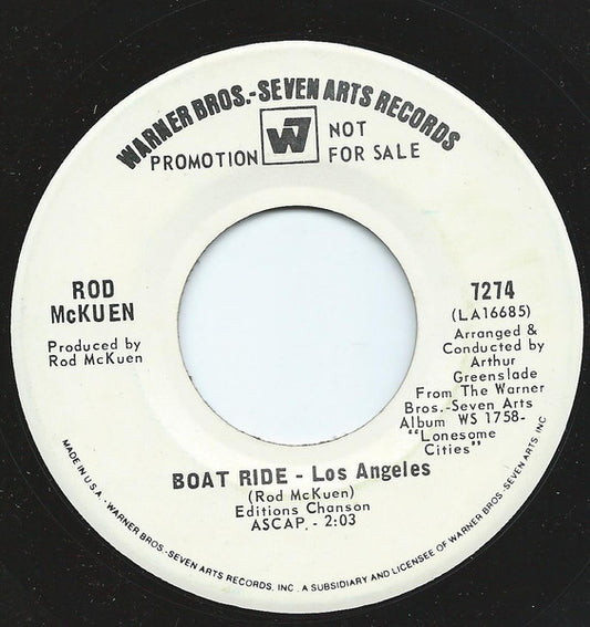 Rod McKuen : I'll Catch The Sun (7", Promo)