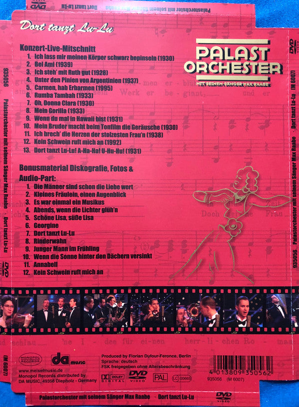 Palast Orchester Mit Seinem Sänger Max Raabe : Dort Tanzt Lu-Lu (DVD-V, PAL)