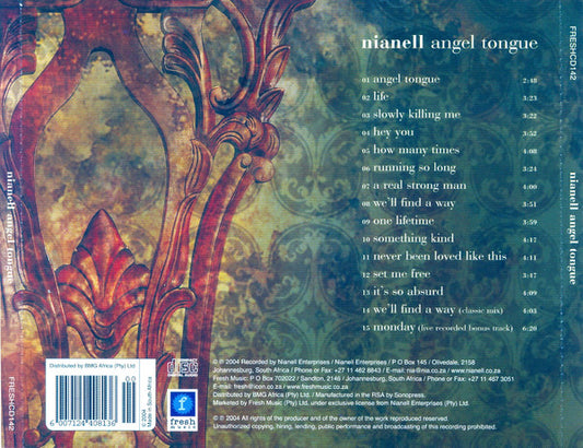 Nianell : Angel Tongue (CD, Album)