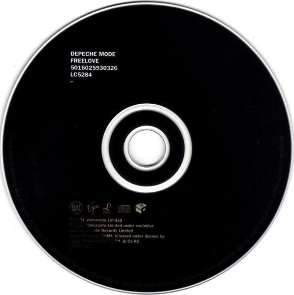 Depeche Mode : Freelove (CD, Single, Ltd, car)