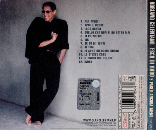 Adriano Celentano : Esco Di Rado (E Parlo Ancora Meno) (CD, Album, Dig)
