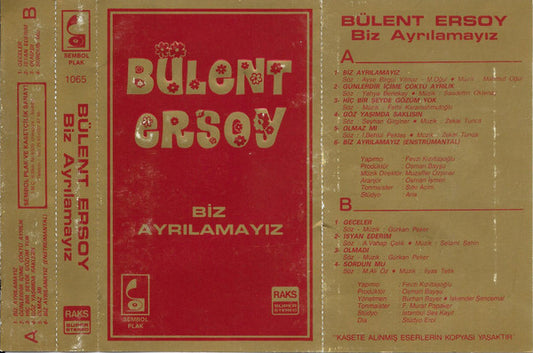 Bülent Ersoy : Biz Ayrılamayız (Cass, Album)