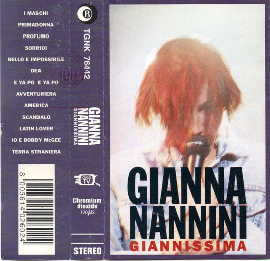 Gianna Nannini : Giannissima (Cass, Album)