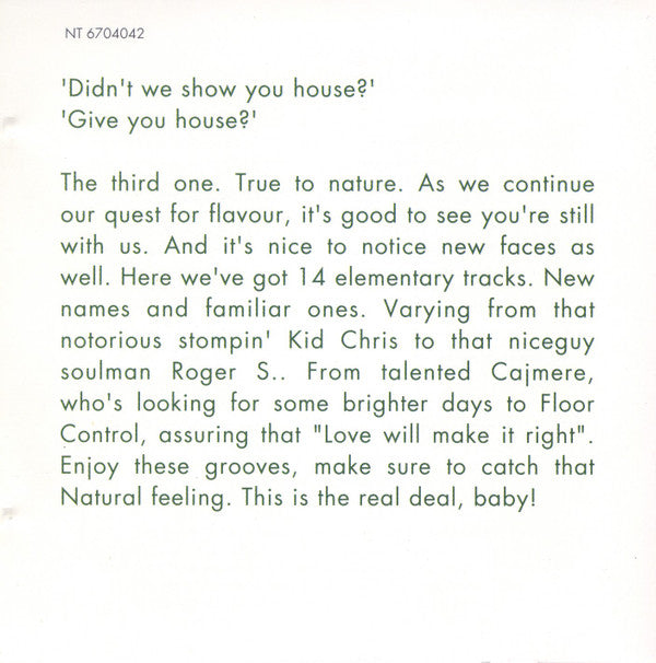 Various : Natural Elements 3 (CD, Mixed)
