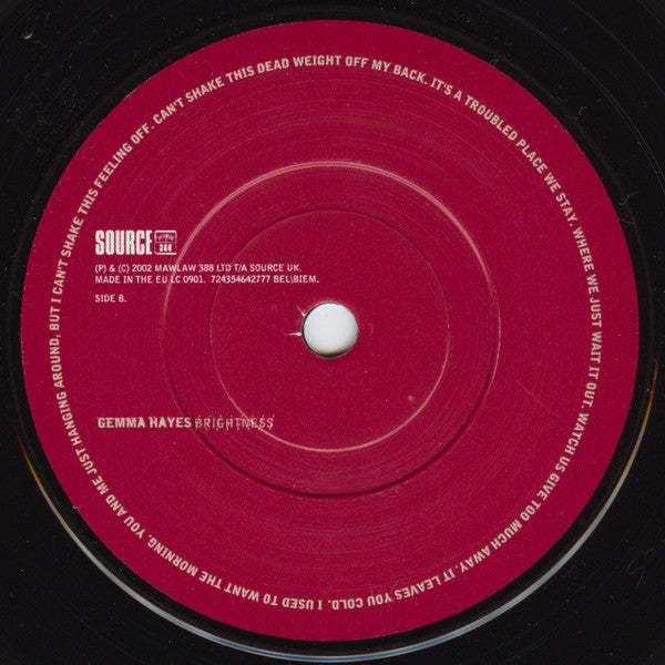 Gemma Hayes : Hanging Around (7", Single)