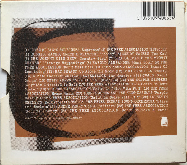 David Holmes Introducing The Free Association : Come Get It I Got It (CD, Comp, Mixed, Sli)