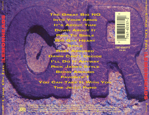 The Lemonheads : Come On Feel The Lemonheads (CD, Album)