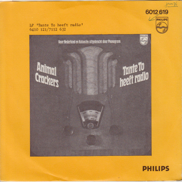 Animal Crackers (3) : Doe Het Elektrisch - Ma (He's Making Eyes At Me)- I'm Just Wild About Animal Crackers (7", Single)